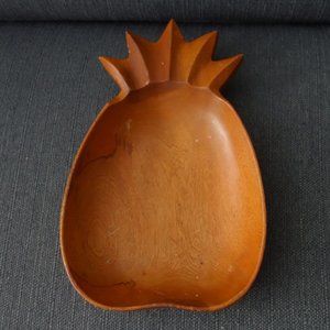 Kamani Wood Pineapple Bowl
